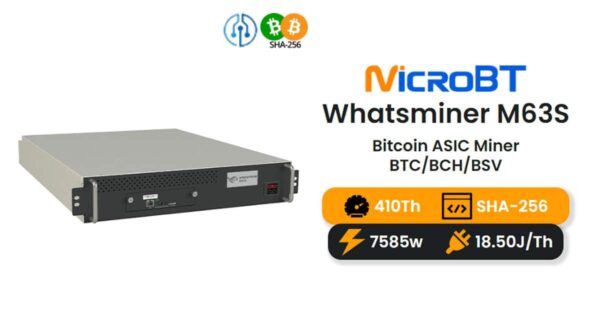 MicroBT Whatsminer M63S 410th - Image 2